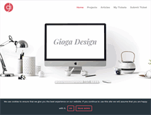 Tablet Screenshot of giogadesign.com